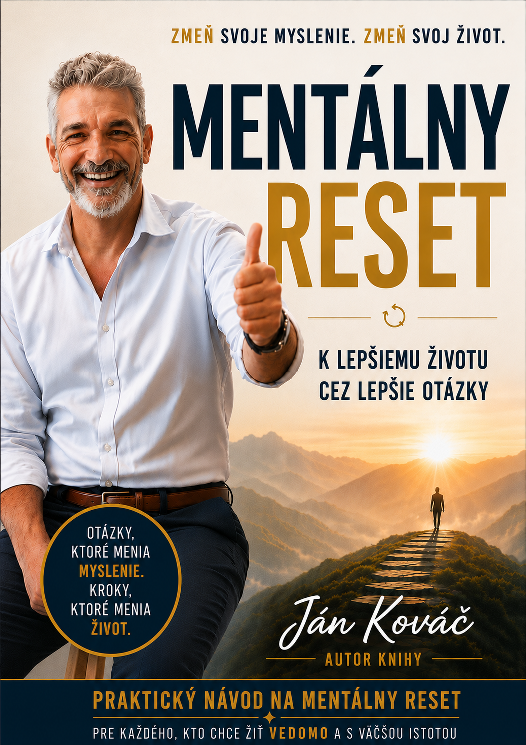 Obálka knihy Mentálny reset – Jan Kovač