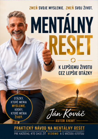 Mentálny reset – tlačená kniha (slovenské vydanie)